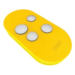 TOPD4RYS Télécommande Jaune 4 Canaux Rolling Code CAME