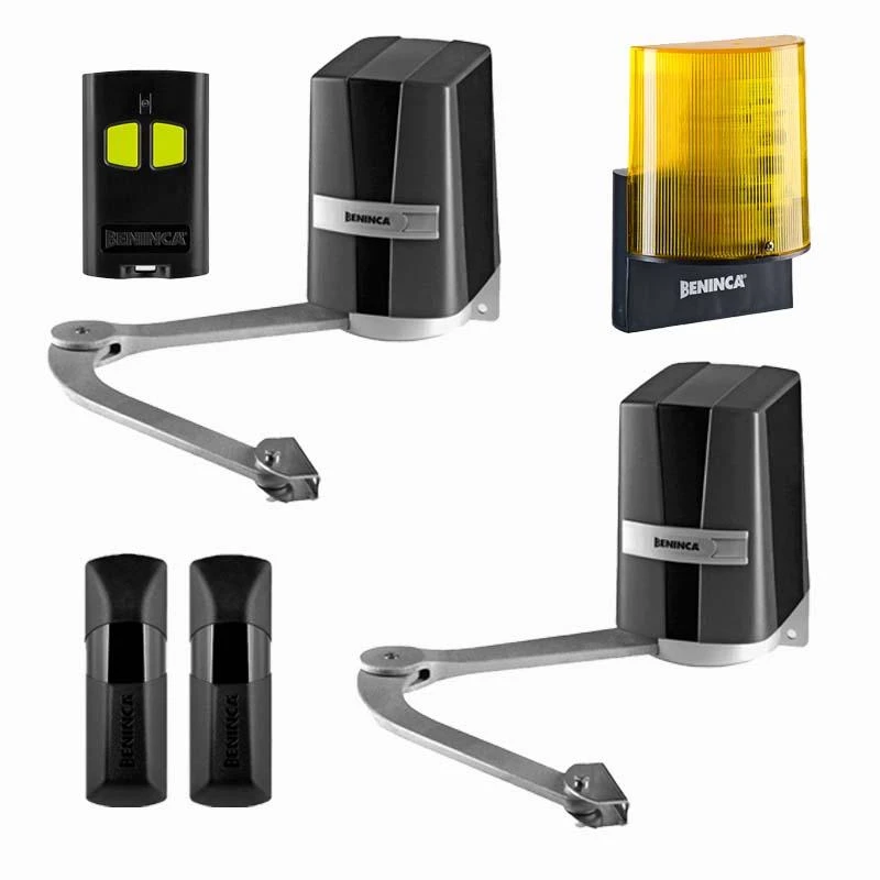 KBN24 Kit De Motorisation 24V Pour Portail Battant BENINCA 1 KBN24 Kit De Motorisation 24V Pour Portail Battant BENINCA