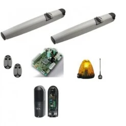 KIT SURF 350 H Motorisation électromécanique Avec Déverrouillage Externe Pour Portail 2 Battants SEA 24V