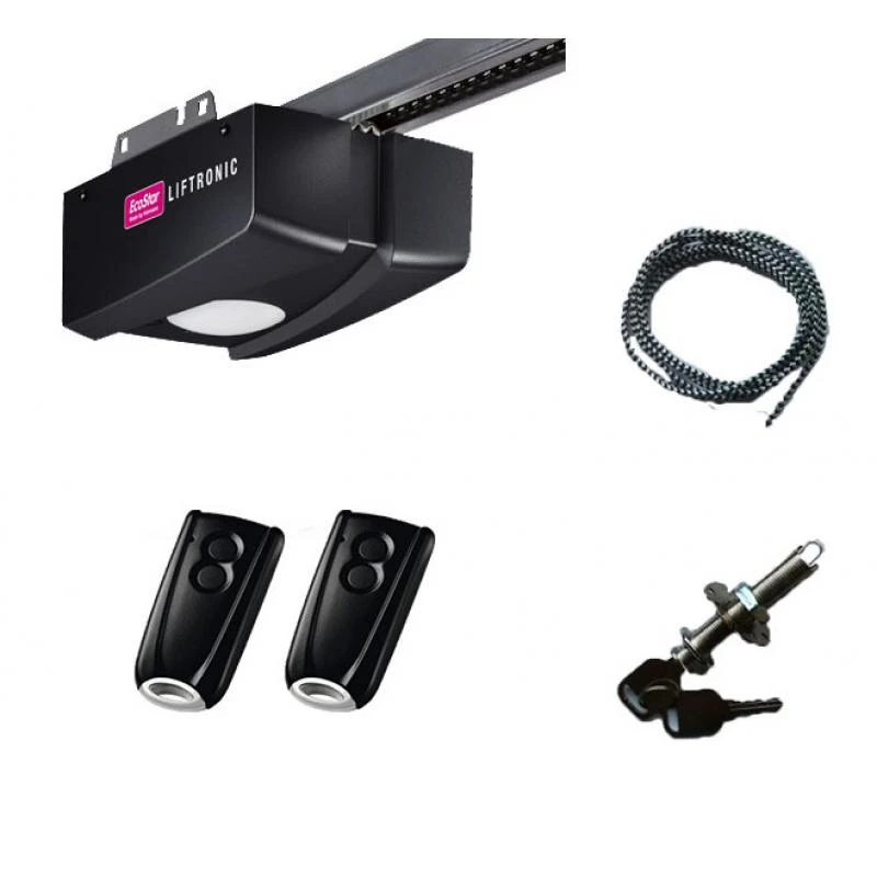 PACK LIFTRONIC 500 Avec Déverrouillage Extérieur Et 2 Télécommandes ECOSTAR