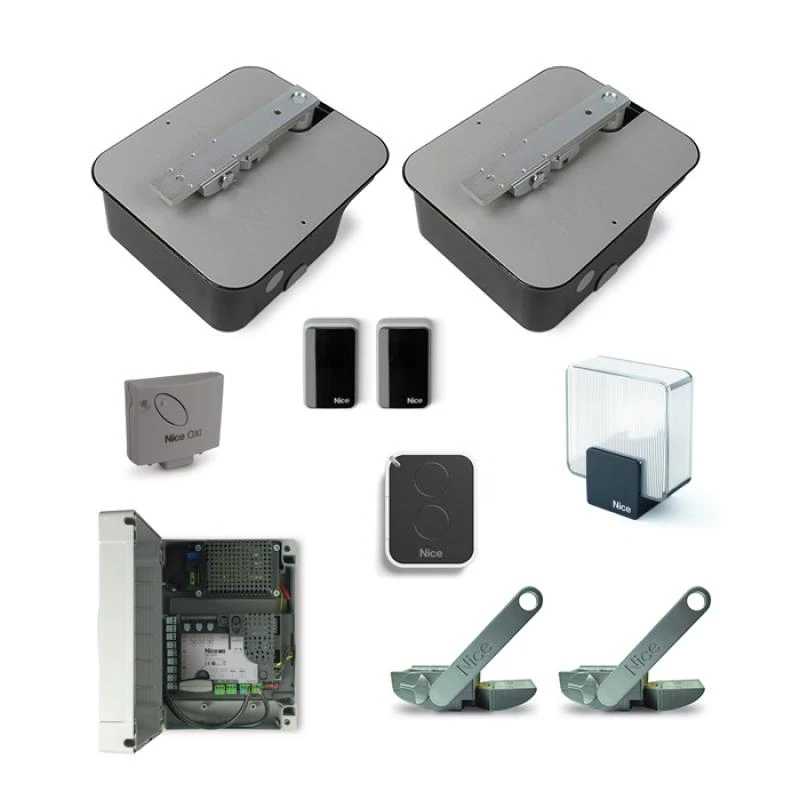 M-FABKIT 3024 Motorisation Portail 2 Battants NICE 24V (Equivalent ME3024) 1 M-FABKIT 3024 Motorisation Portail 2 Battants NICE 24V (Equivalent ME3024)