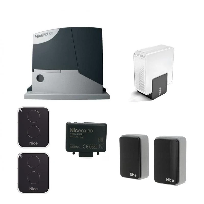 RobusKit 400 Motorisation Coulissant Commande Bidirectionnelle NICE 1 RobusKit 400 Motorisation Coulissant Commande Bidirectionnelle NICE