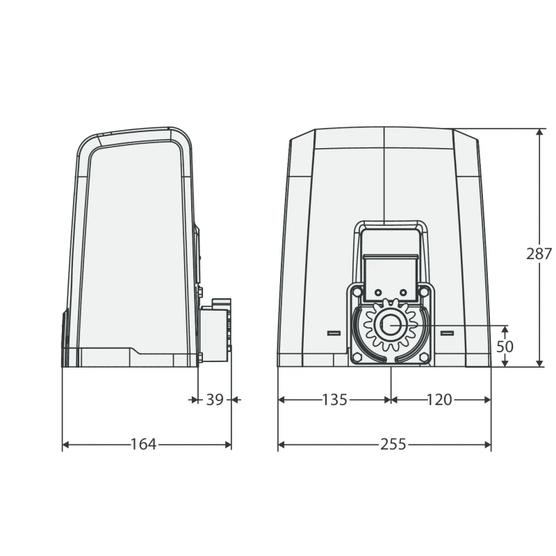 Kit DEIMOS BT A400 Motorisation Portail Coulissant BFT 5 Kit DEIMOS BT A400 Motorisation Portail Coulissant BFT – Image 5