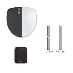 SPINBUSKIT 22 Motorisation Portes De Garage NICE 24V, Avec Rail