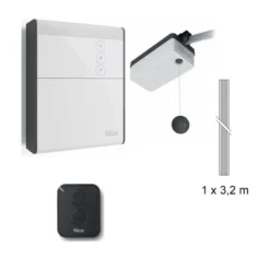 SPYKIT 650 Motorisation Portes De Garage NICE 24V, Avec Rail