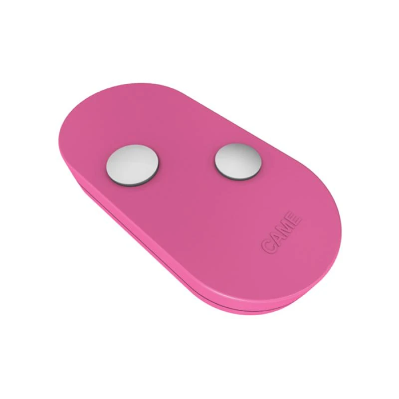 TOPD2RPS Télécommande 2 Canaux Rose à Code Tournant CAME 1 TOPD2RPS Télécommande 2 Canaux Rose à Code Tournant CAME