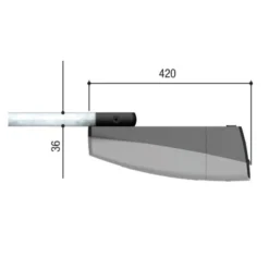 KIT VER COMPLET Motorisation CAME 24V 8K01MV-005R -Automatisme de portail ver schema 2 800x800 1