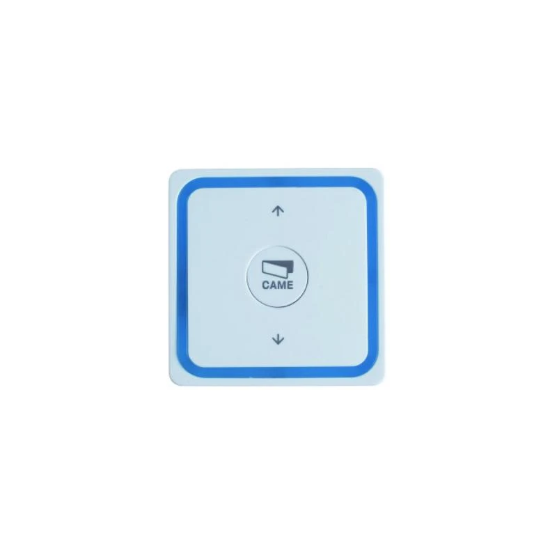 VIVALDI Emetteur 1 Canal Blanc Avec Support Mural CAME 1 VIVALDI Emetteur 1 Canal Blanc Avec Support Mural CAME